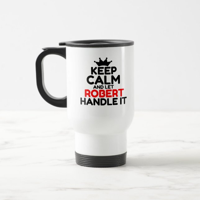ROBERT TRAVEL MUG (Left)