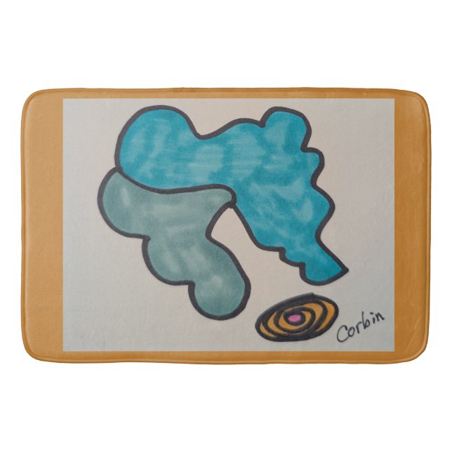 Robert Vincent Peters Bath Mat (Front)