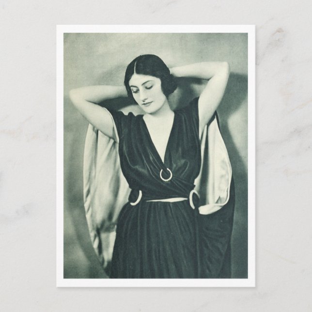 Roberta Arnold, Actress,  1920 Postcard (Front)