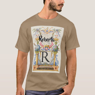 Roberta Vintage and Modern Calligraphy Crafter Gar T-Shirt