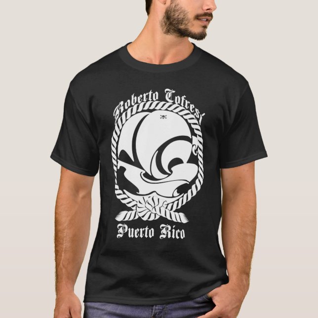 Roberto Cofresí Pirata Puertorriqueño T-Shirt (Front)