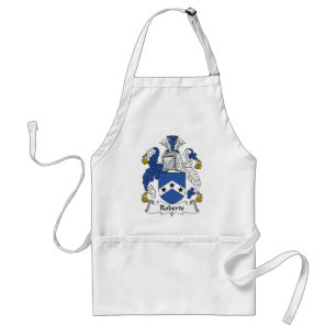 Roberts Family Crest Standard Apron
