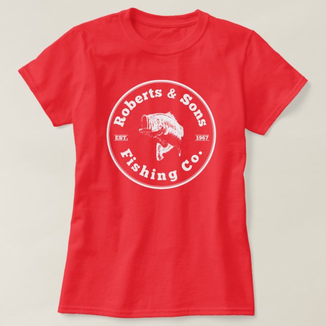 Roberts & Sons Fishing Co. Women's T-Shirt (Design Front)