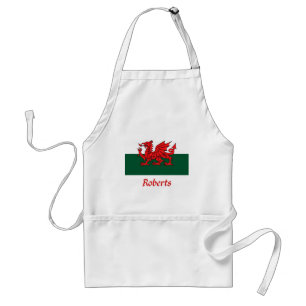 Roberts Welsh Flag Standard Apron