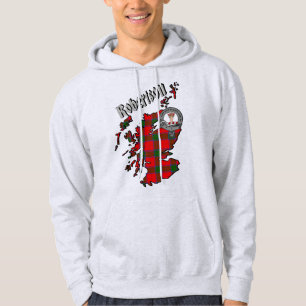 Robertson Clan Badge Adult Hoodie