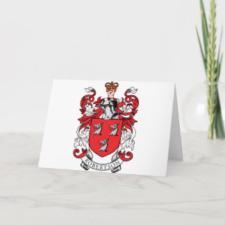 Robertson Family Coat of Arms Card