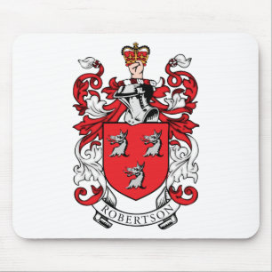 Robertson Family Coat of Arms Mouse Mat