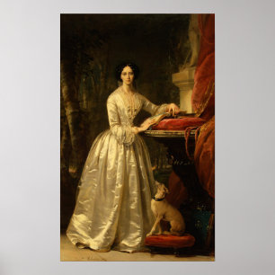 Robertson - Maria Alexandrovna Of Russia 1849 Poster