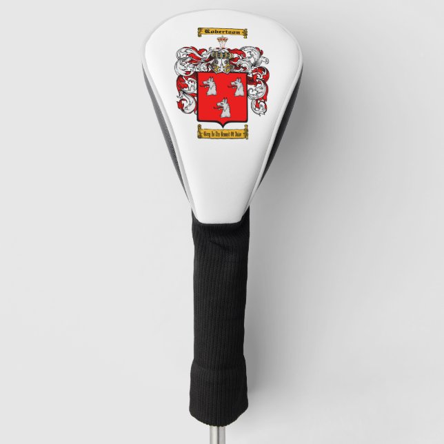 Robertson (Scottish) Golf Head Cover (Front)