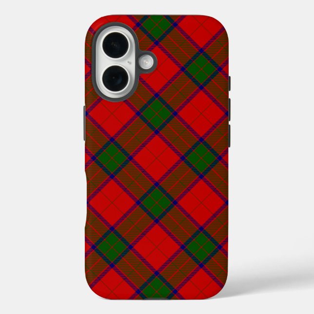 Robertson tartan red green plaid Case-Mate iPhone case (Back)