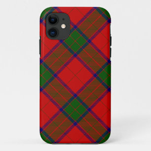 Robertson tartan red green plaid iPhone 11 case