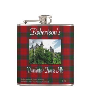 Robertson's Dunalastair House Ale Hip Flask