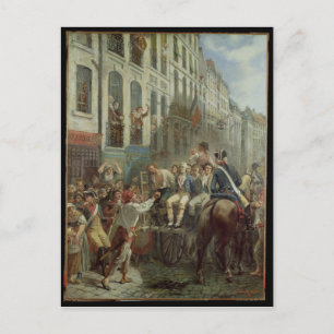 Robespierre  and Saint-Just Postcard