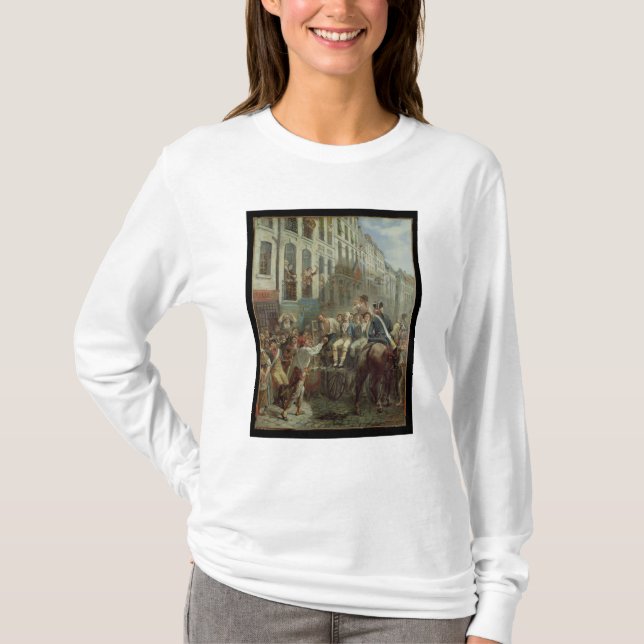 Robespierre  and Saint-Just T-Shirt (Front)