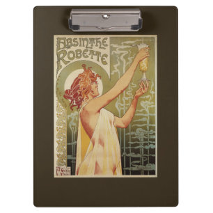 Robette Absinthe Advertisement Poster Clipboard