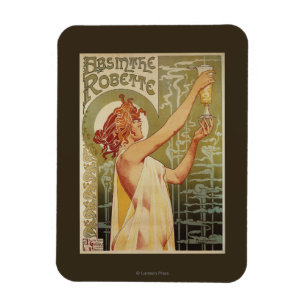 Robette Absinthe Advertisement Poster Magnet