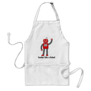 Robi the Retro Robot Apron
