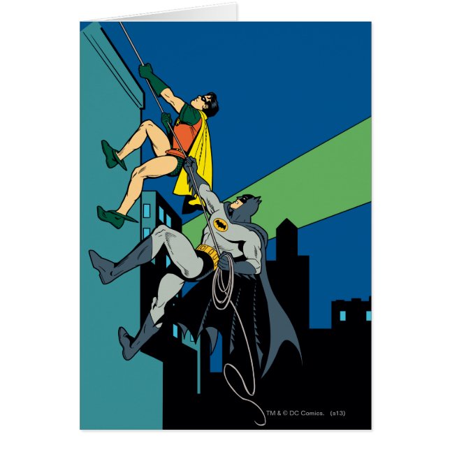 Robin And Batman Climb (Front)