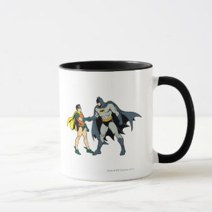 Robin And Batman Handshake Mug