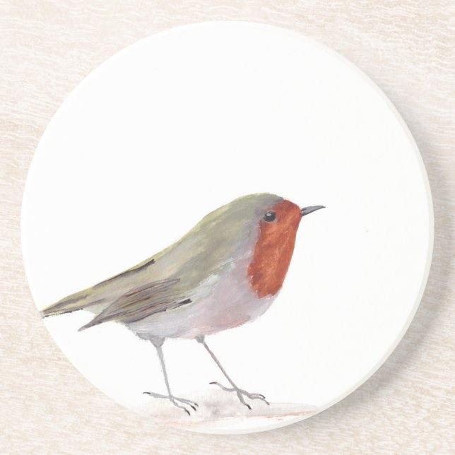 Robin bird coaster (Front)