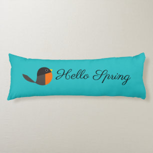 Robin Birds  Body Cushion