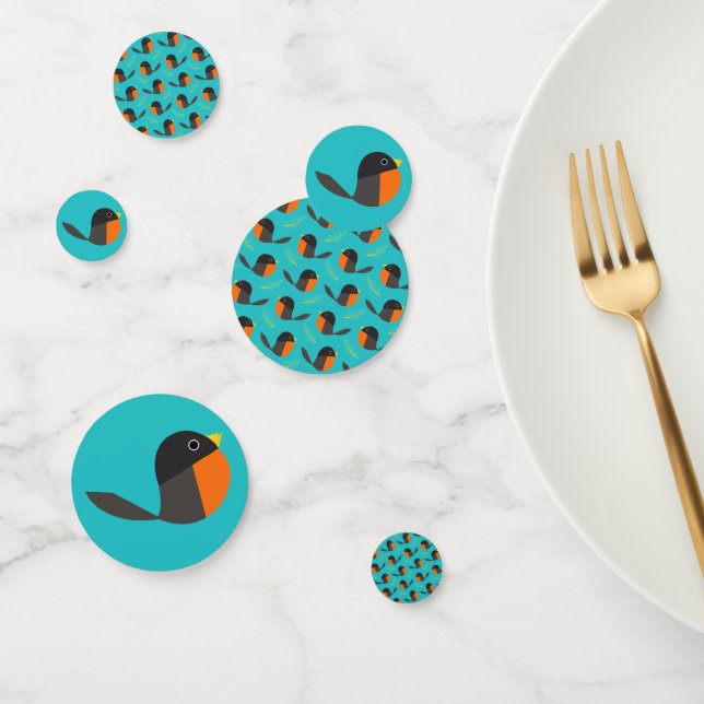 Robin Birds  Confetti (Group)
