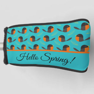 Robin Birds Golf Head Cover