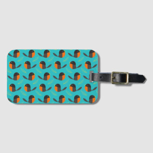 Robin Birds  Luggage Tag