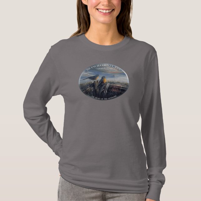 Robin Branch Co MICH T-Shirt (Front)