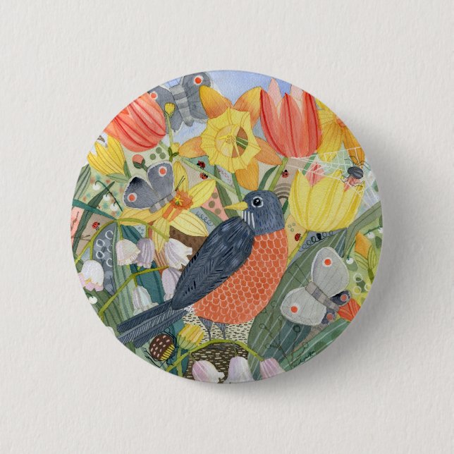 Robin Button (Front)