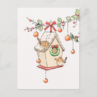 Robin Christmas Card, Merry Christmas Card