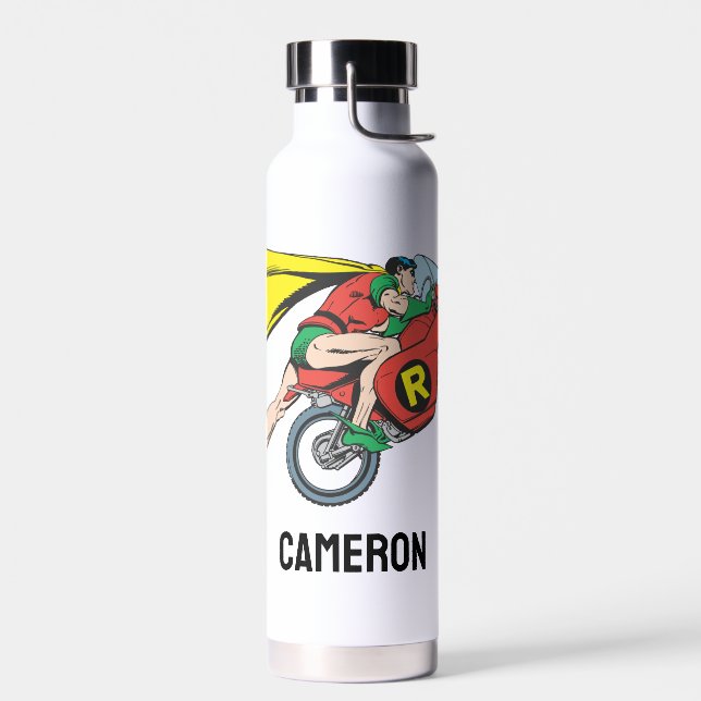 Robin & Cycle  | Add Your Name Water Bottle (Left)