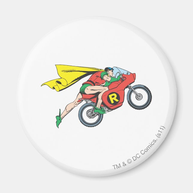 Robin & Cycle Magnet (Front)