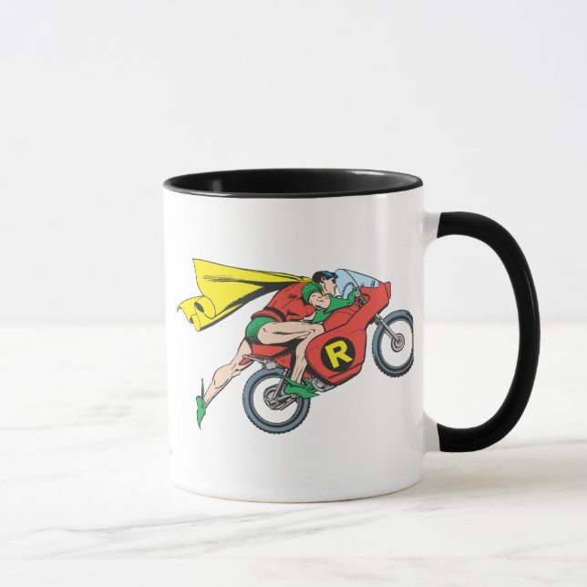 Robin & Cycle Mug (Right)