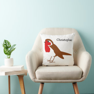 Robin Design Personalised Cushion