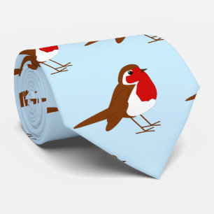 Robin Design Tie