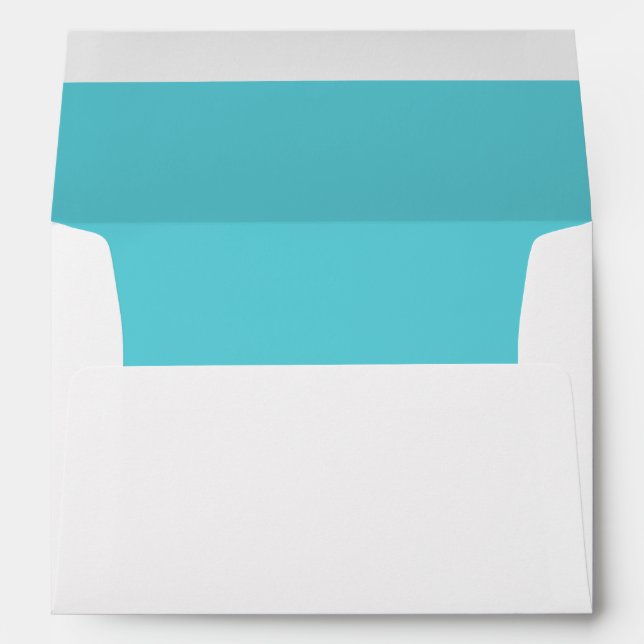 Robin Egg Blue Envelope (Back (Bottom))