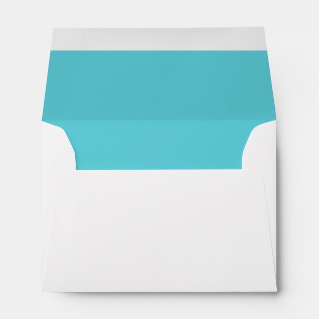 Robin Egg Blue Envelope (Back (Bottom))