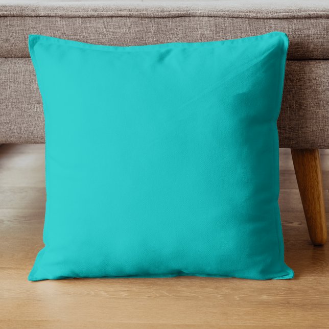 Robin Egg Blue Solid Colour | Classic | Elegant Cushion (Creator Uploaded)