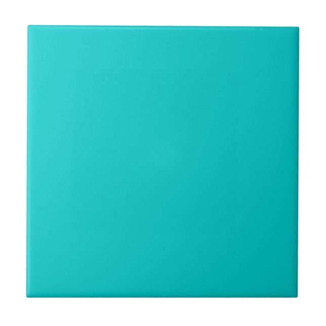 Robin Egg Blue Solid Colour Tile (Front)