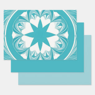 Robin Egg Blue Wrapping Paper Sheet