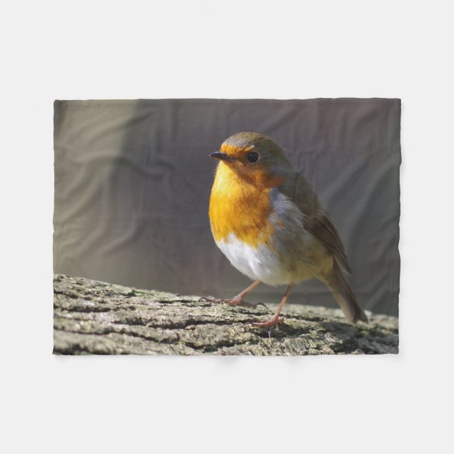 Robin Fleece Blanket (Front (Horizontal))