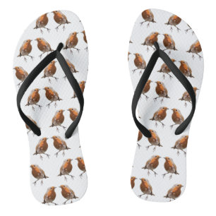 Robin Frenzy Flip Flops (choose colour)