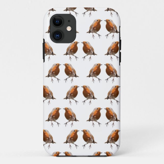 Robin Frenzy iPhone 5 Case (Choose Colour) (Back)