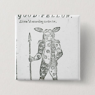 Robin Goodfellow 15 Cm Square Badge
