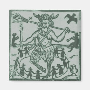 Robin Goodfellow (1629) - green Magnet