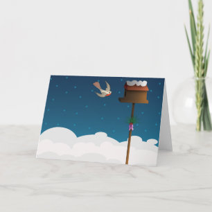 Robin, greeting card