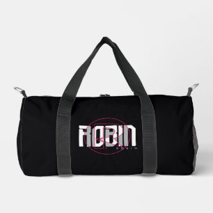 Robin Hi-Tech Name Graphic Duffle Bag