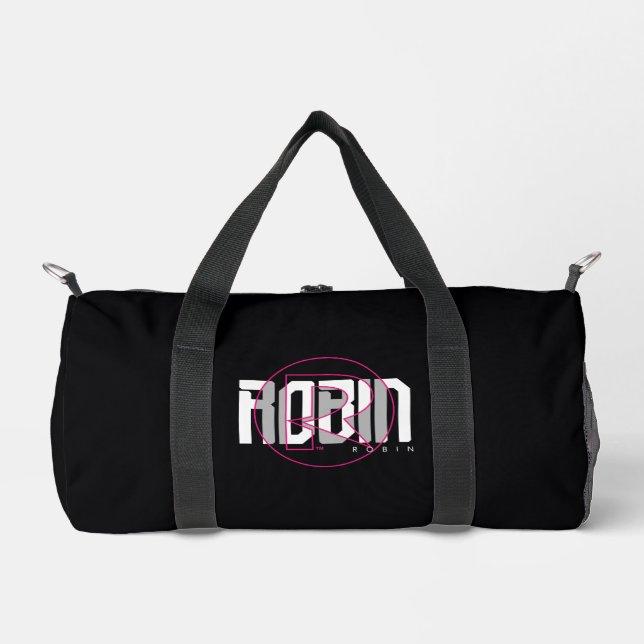 Robin Hi-Tech Name Graphic Duffle Bag (Front)
