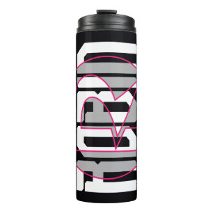 Robin Hi-Tech Name Graphic Thermal Tumbler